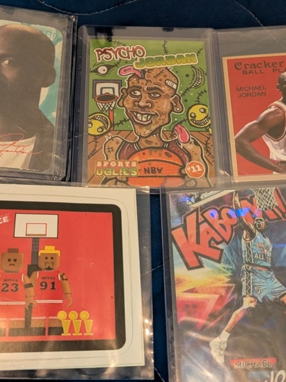 Michael Jordan RARE Card Lot X5!